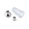 Houdini Houdini 24 oz Clear Glass/Stainless Steel Cocktail Shaker H4-013604T - alternate 2